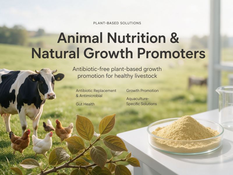 Animal Nutrition & Natural Growth Promoters