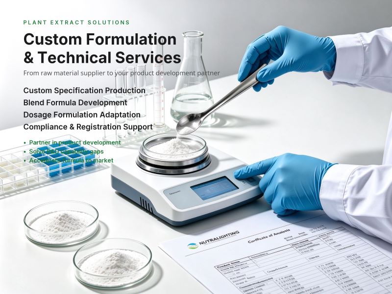 Custom Formulation & Technical Services
