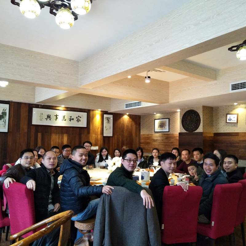 Festival celebration at the company
